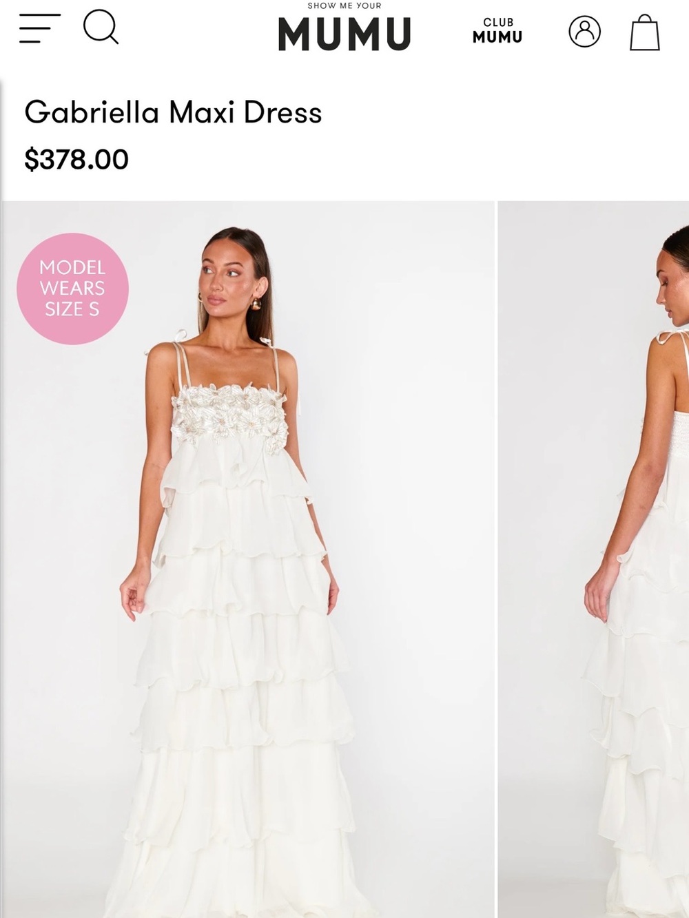 Show Me Your Mumu Gabriella dress